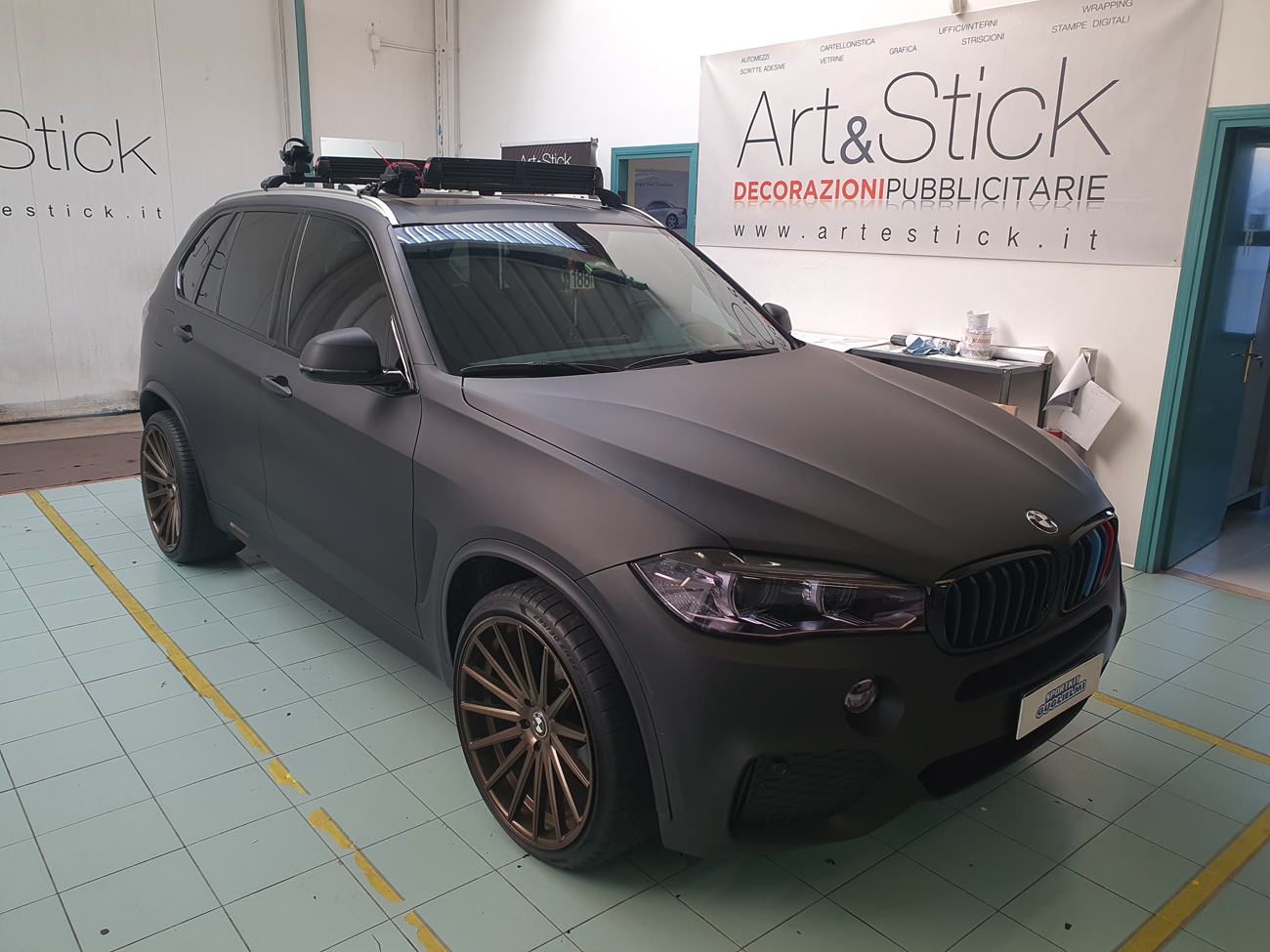Art&Stick decorazioni adesive ⋆ Car wrapping BMW X5