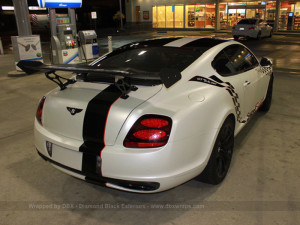 DBX Bentley GT Supersports bianca perlata opaca