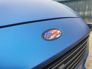 car wrapping ford s-max Oracal 970-196 night blue metallic matt guglielmi sportkit