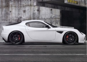 Alfa Romeo 8C Competizione by Wheelsandmore bianco opaco