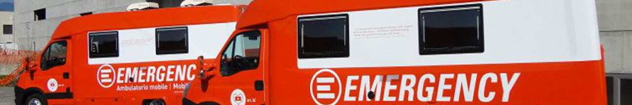 Ambulatori mobili Emergency - decorazione con adesivi prespaziati 3