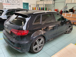 Audi A3 pellicola oscurata gradazione 20 45 thiene vicenza
