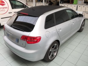 Audi A3 sportback pellicola oscurata solare gradazione 20 thiene vicenza