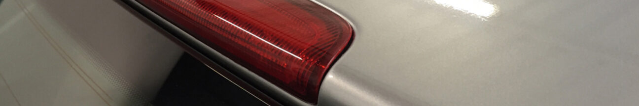 Audi A3 wrapping tetto specchietti argento lucido 3