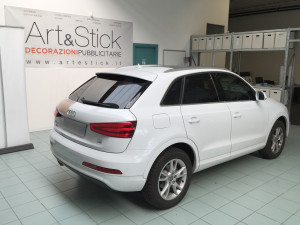 Audi Q3 pellicola oscurata solare gradazione 20 thiene vicenza