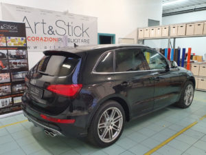 Audi SQ5 con pellicola oscurata gradazione 20 thiene vicenza