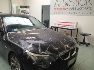 BMW SERIE 5 SW protettivo trasparente su cofano bodyfence