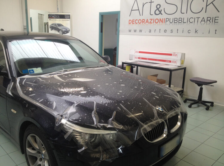 BMW SERIE 5 SW protettivo trasparente su cofano bodyfence 1 BMW SERIE 5 SW protettivo trasparente su cofano bodyfence