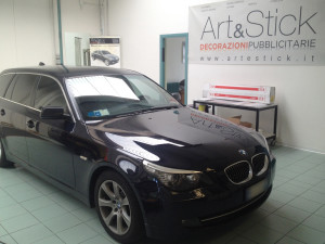 BMW SERIE 5 SW protettivo trasparente su cofano bodyfence