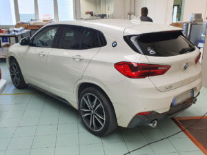 BMW X2 pellicola oscurata gradazione 15 thiene vicenza