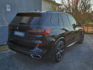 BMW X5 con pellicola oscurata gradazione 15 e 35 thiene vicenza