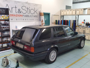 BMW serie 3 touring pellicola oscurata gradazione 05 thiene vicenza