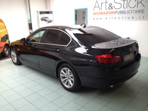 BMW serie 5 pellicola oscurata gradazione 05 thiene vicenza