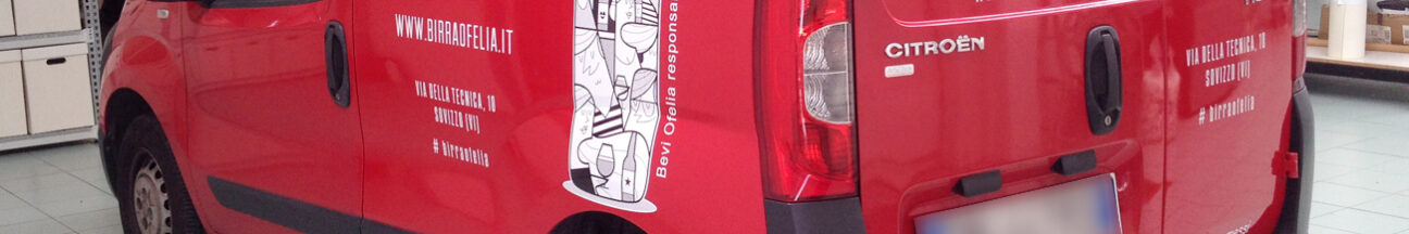 CITROEN NEMO - impostazione grafica e decorazione