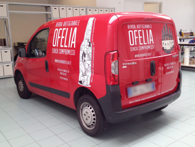 CITROEN NEMO - impostazione grafica e decorazione