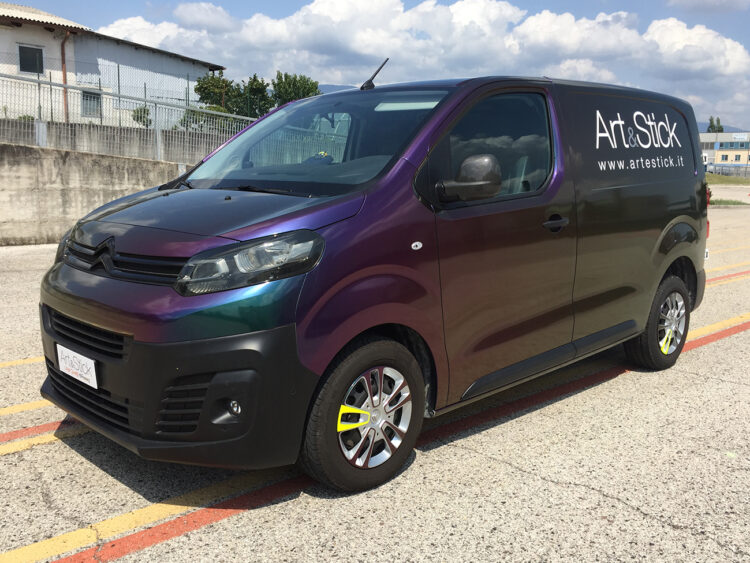 Car wrapping Avery SWF Lightning Ridge ColorFlow