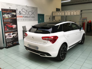 Car wrapping DS5 pellicola 3M 1080 bianco opaco