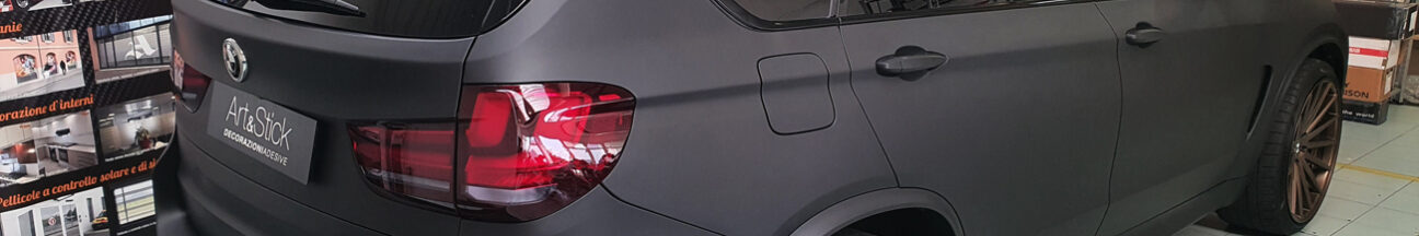 Car wrapping vetri oscurati fari loghi logo BMW X5