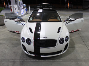 DBX Bentley GT Supersports bianca perlata opaca