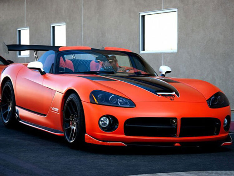 DBX Dodge Viper SRT-10 ACR in arancione opaco Mamba