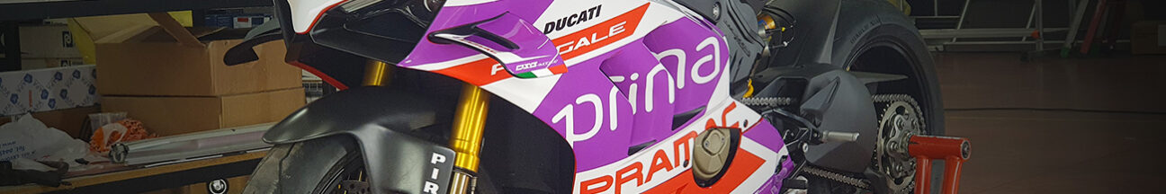 DUCATI PANIGALE V4S - kit adesivi replica Pramac Racing