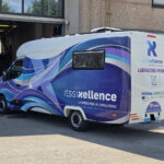 Decorazione-ambulatorio ufficio mobile pellicola-cast-car-wrapping-prespaziati nuvoa camper marostica