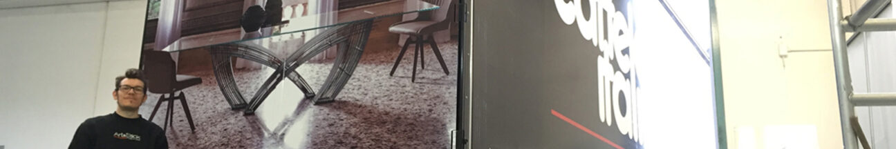 Decorazione flotta aziendale furgoni camion cattelan italia