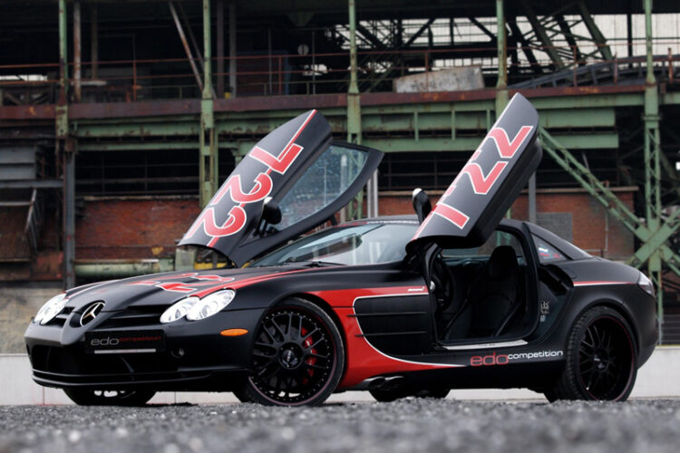Edo Competition Mercedes McLaren SLR 722 nero opaco