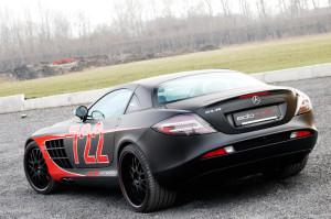 Edo Competition Mercedes McLaren SLR 722 nero opaco