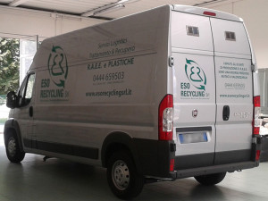 FIAT DUCATO PASSO LUNGO - impostazione grafica e decorazione