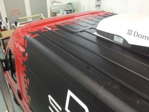 FIAT DUCATO car wrapping completo decorazione adesivi prespaziati plastidip dal soggio racing
