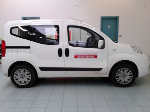 FIAT QUBO - impostazione grafica e decorazione