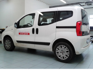 FIAT QUBO - impostazione grafica e decorazione