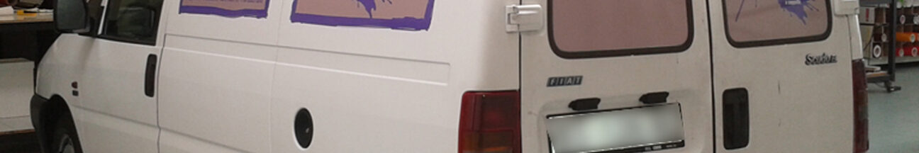 FIAT SCUDO - impostazione grafica e decorazione