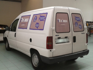 FIAT SCUDO - impostazione grafica e decorazione