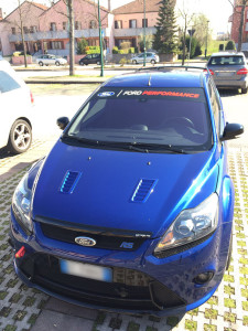 Fascia parasole personalizzata ford focus rs mk2