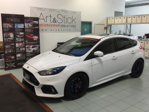 Fascia parasole personalizzata ford focus rs mk3