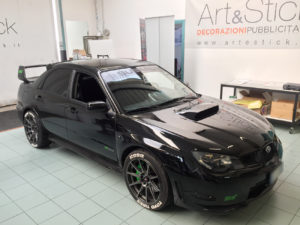 Fascia-parasole-personalizzata-subaru impreza wrx sti