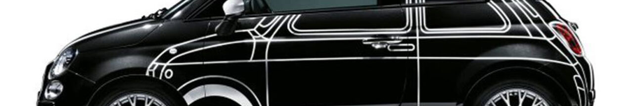 Fiat 500 - decorazione replica 500 Ron Arad Edition