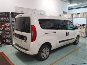 Fiat Doblo con pellicola oscurata gradazione 05 thiene vicenza