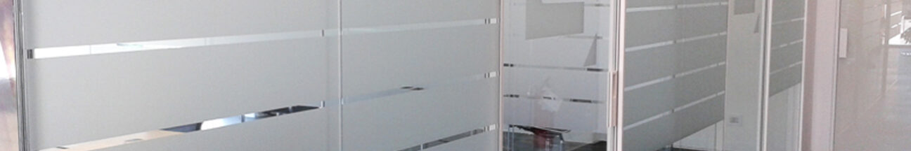 Impostazione grafica e decorazione interno ufficio