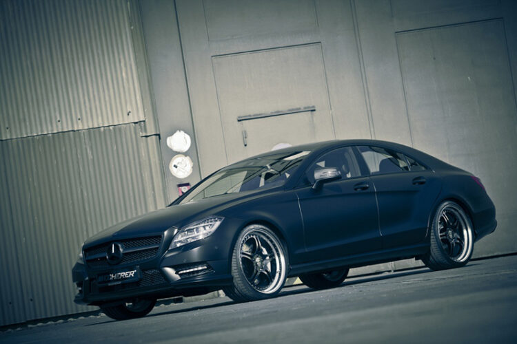 Kicherer Mercedes CLS500 Black Edition nero opaco