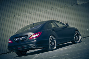 Kicherer Mercedes CLS500 Black Edition nero opaco