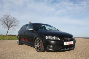 MR Car Design Audi S3 wrapping totale nero opaco