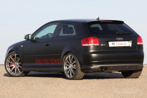 MR Car Design Audi S3 wrapping totale nero opaco