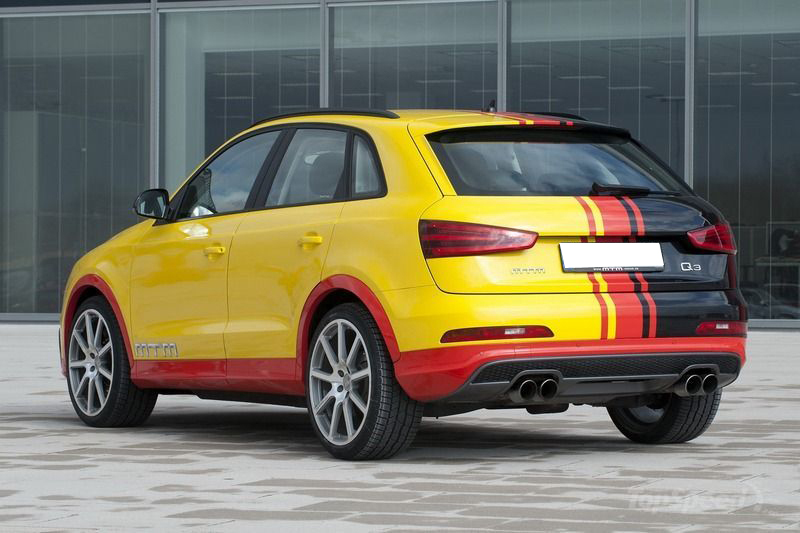 Wrapper Spray - Audi Q3 interamente wrappata con vernice