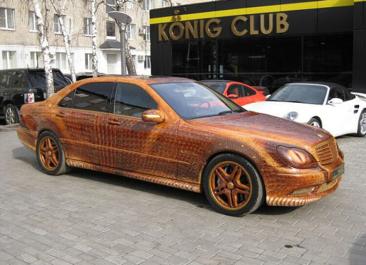 Mercedes S65 AMG con livrea da serpente