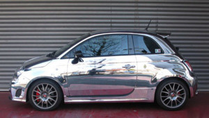 Office-K Abarth 695 Tributo Ferrari cromata specchio