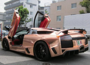 Office-K Lamborghini Murcielago Gold