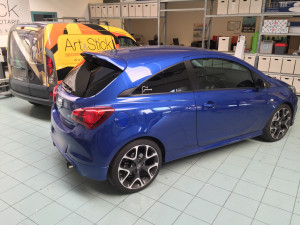 Opel Corsa OPC pellicola oscurata solare gradazione 05 35 thiene vicenza